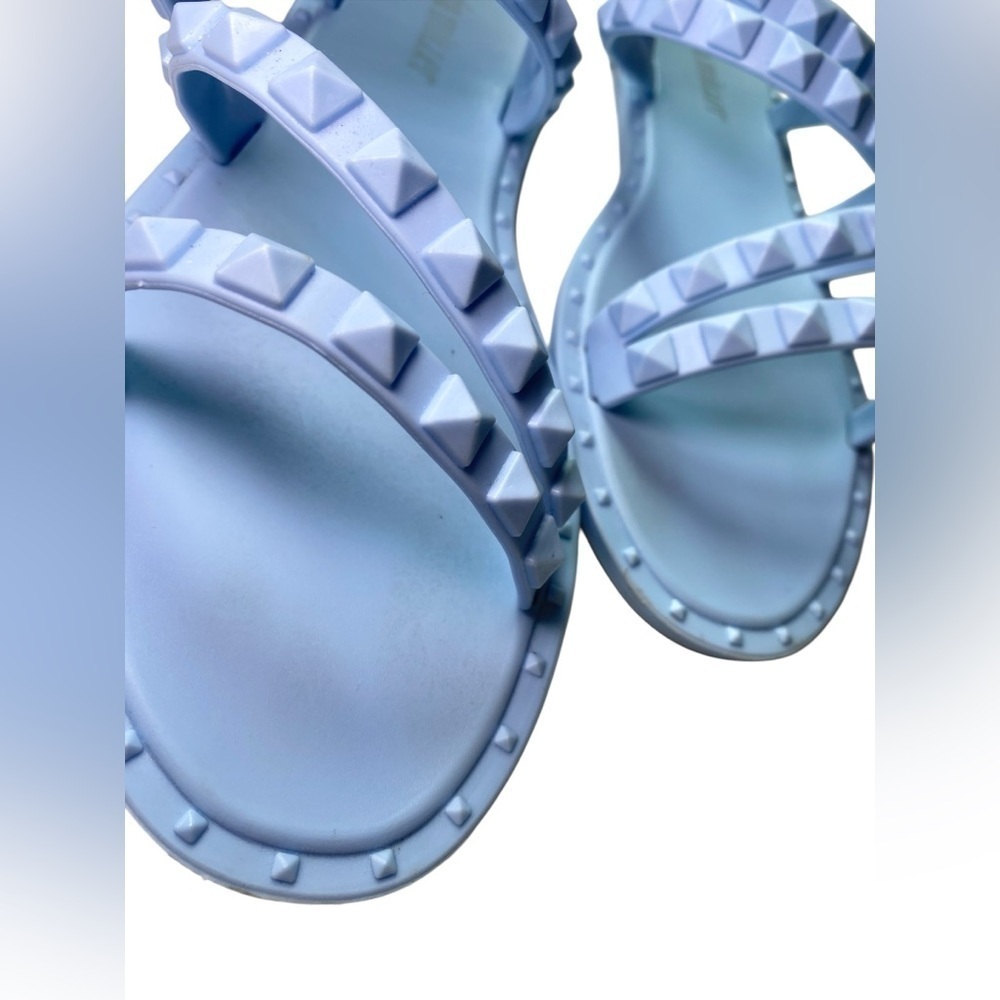 Olivia Miller Blue Sandals - Picture 6 of 12